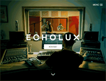 Tablet Screenshot of echolux.de
